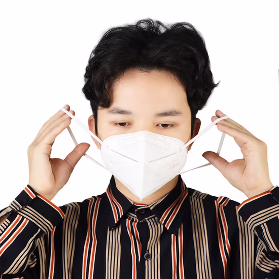 Ffp2 Kn95 N95 Gesichtsmaske mit Entlüftungsventil, hygienische antibakterielle Pollen-chirurgische Ffp3-Atemschutzmaske mit Anbindung und Ventil für medizinische Zwecke